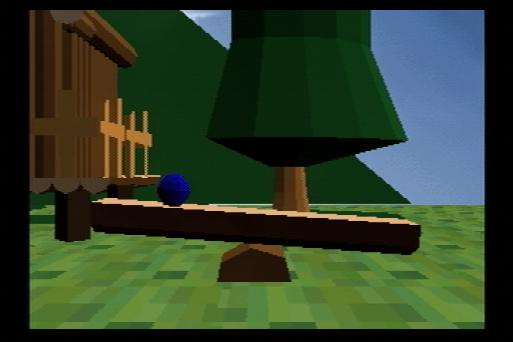 Tama: Adventurous Ball in Giddy Labyrinth screenshot 4 for Sega Saturn